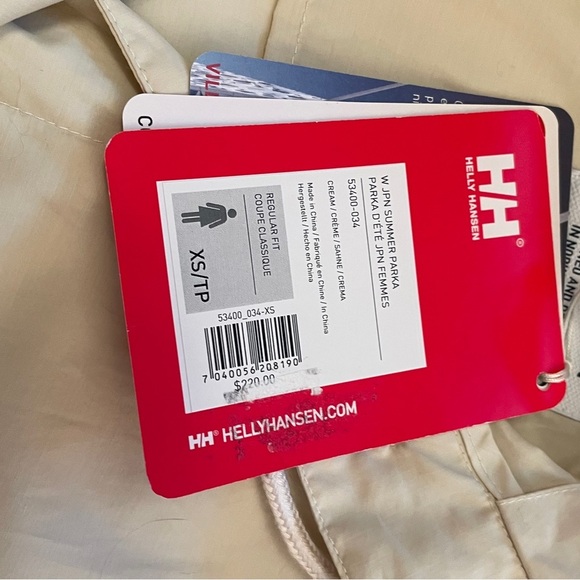 Helly Hansen Japanese Summer Parka-Size XS-NWT - Picture 11 of 13